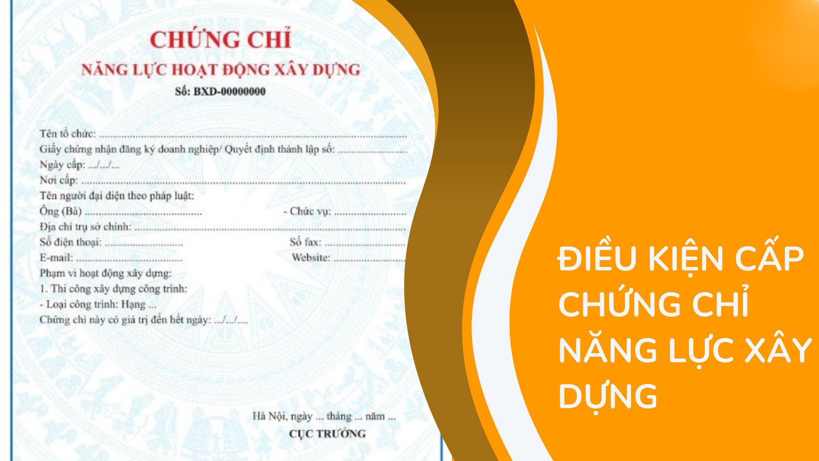 chứng chỉ năng lực hoạt động xây dựng