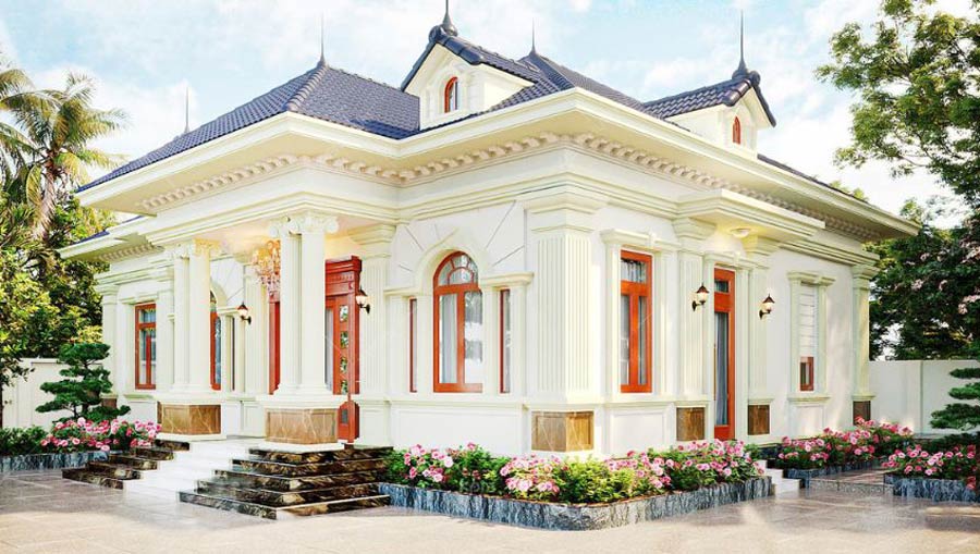 nhà cấp 4 mái nhật​