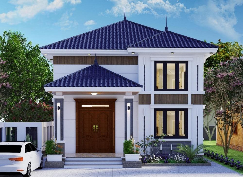 nhà cấp 4 mái nhật​