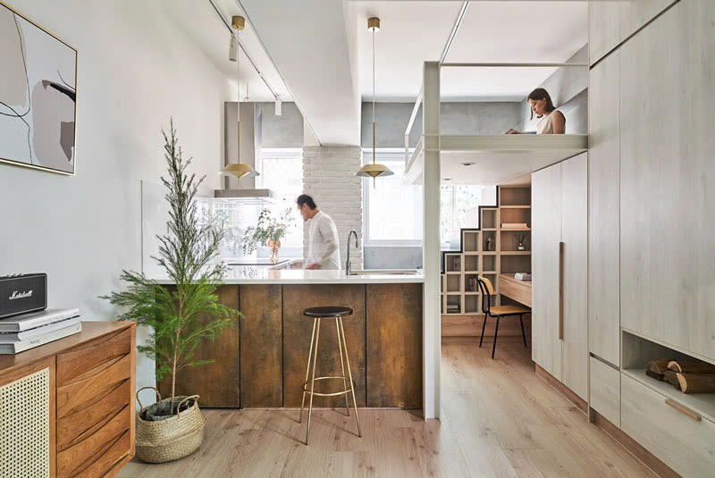 nhà cấp 4 gác lửng 200 triệu