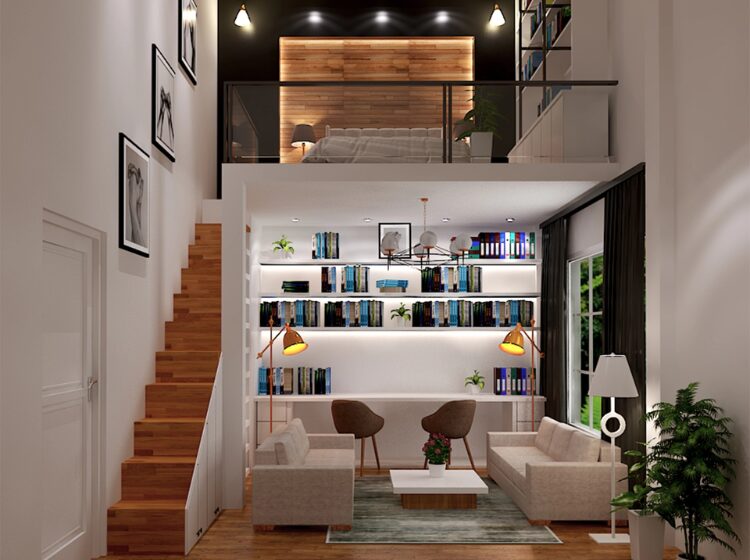 nhà cấp 4 gác lửng 200 triệu